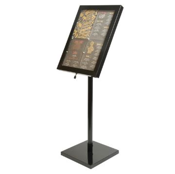 Picture of Securit LED Menu Display Case Black