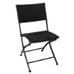 Picture of Bolero PE Wicker Folding Chair Set (Pack of 2)
