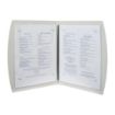 Picture of Securit Rio Menu Cover Black A4
