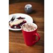 Picture of Olympia Cafe Latte Cup Red - 340ml 11.5fl oz (Box 12)
