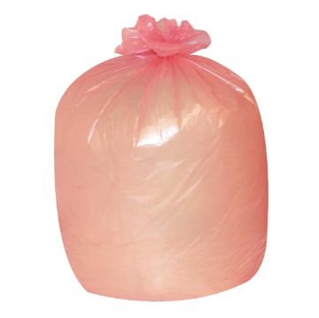 Picture of Jantex Large Medium Duty Red Bin Bags 80Ltr (Pack of 200)