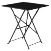Picture of Bolero Black Square Pavement Style Steel Table