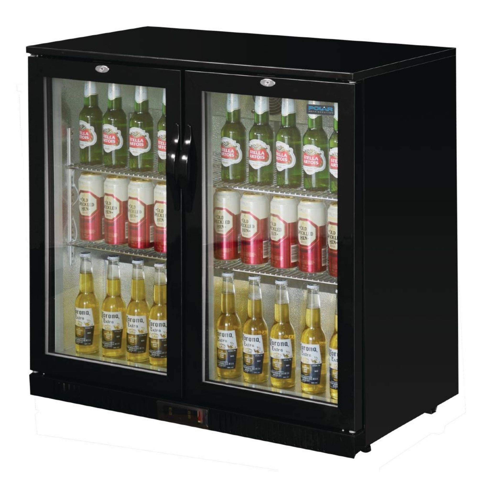 Picture of Polar G-Series Back Bar Cooler with Hinged Doors 208Ltr