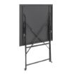 Picture of Bolero Black Square Pavement Style Steel Table