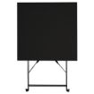 Picture of Bolero Black Square Pavement Style Steel Table