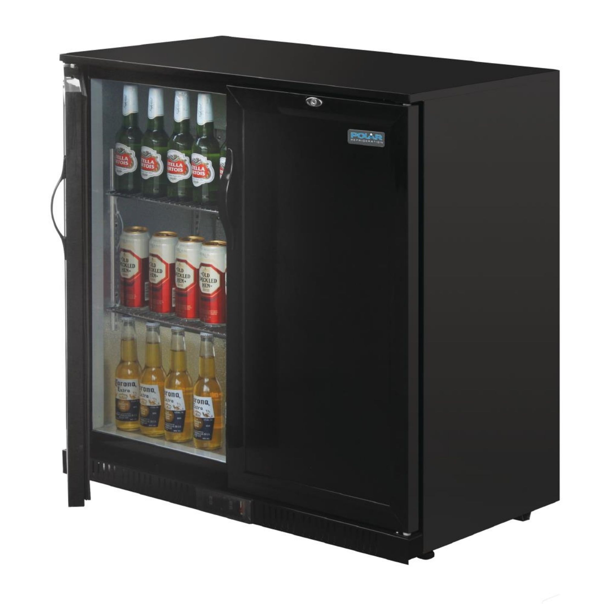 Picture of Polar G-Series Back Bar Cooler with Solid Doors 208Ltr