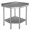 Picture of Vogue Stainless Steel Corner Table 700mm