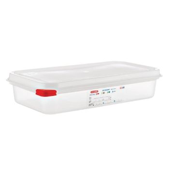 Picture of Araven Polypropylene 1/3 Gastronorm Food Containers 2.5Ltr (Pack of 4)
