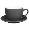 Picture of Olympia Cafe Saucer Charcoal (Fits GK075) - 158mm 6 1/4" (Box 12)