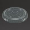 Picture of Vegware Compostable Cold Cup Flat Lids 340ml / 12oz and 455ml / 16oz (1000 pack)