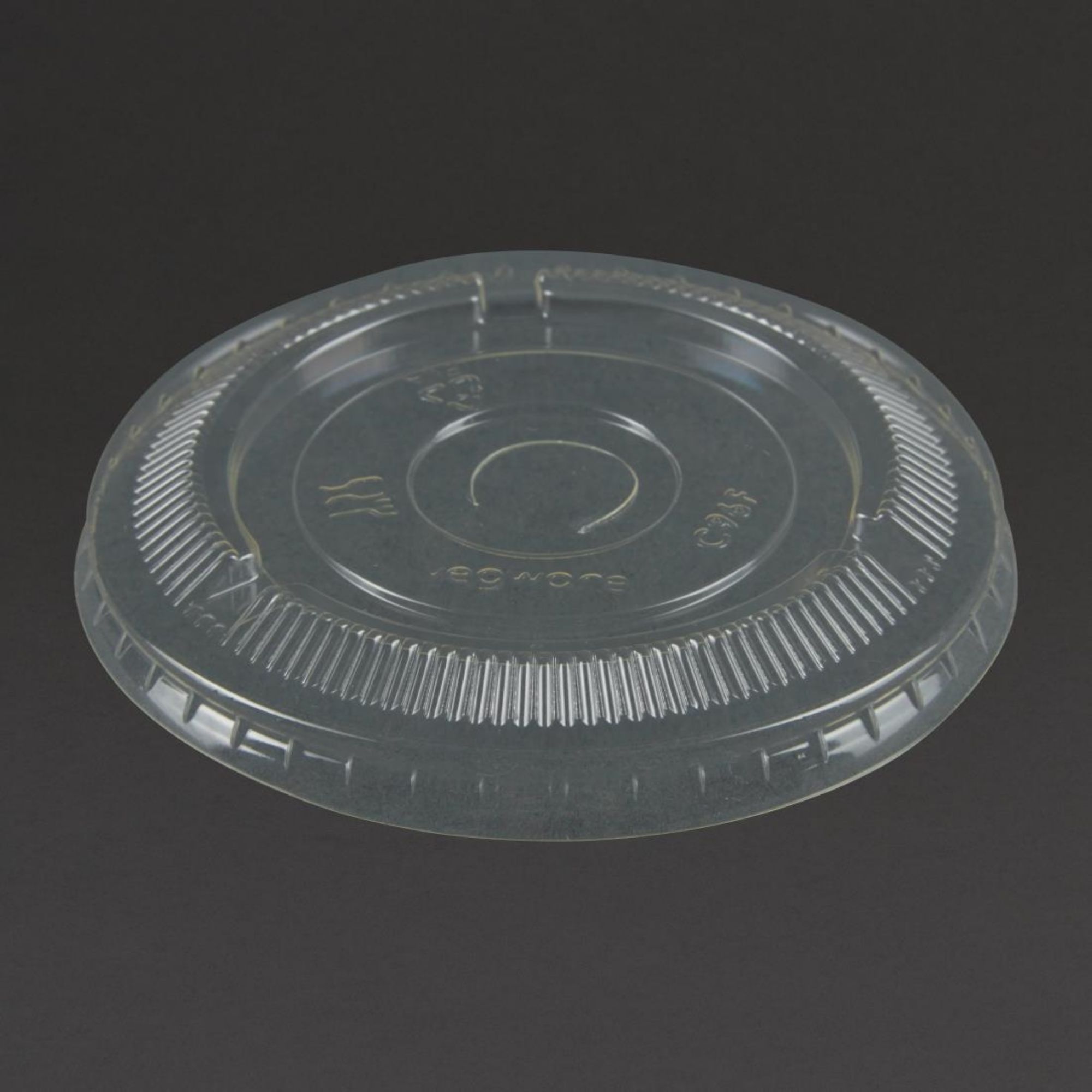 Picture of Vegware Compostable Cold Cup Flat Lids 340ml / 12oz and 455ml / 16oz (1000 pack)
