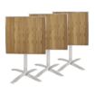 Picture of Bolero Ash Flip Top Square Bistro Table 600mm