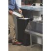 Picture of Rubbermaid Slim Jim Pedal Bin Black 68Ltr