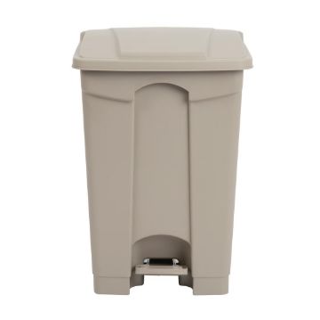 Picture of Jantex Kitchen Pedal Bin Beige 45Ltr