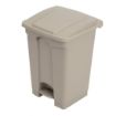 Picture of Jantex Kitchen Pedal Bin Beige 45Ltr