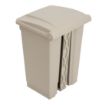 Picture of Jantex Kitchen Pedal Bin Beige 45Ltr