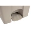 Picture of Jantex Kitchen Pedal Bin Beige 45Ltr