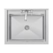 Picture of Vogue Stainless Steel Midi Pot Wash Sink with Undershelf