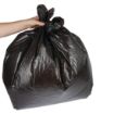 Picture of Jantex Medium Medium-Duty Black Bin Bags 70Ltr (Pack of 200)