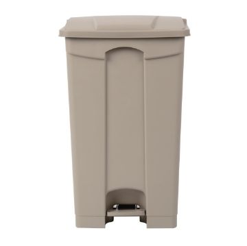 Picture of Jantex Kitchen Pedal Bin Beige 87Ltr