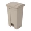 Picture of Jantex Kitchen Pedal Bin Beige 87Ltr