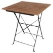 Picture of Bolero Faux Wood Bistro Table Square 600mm