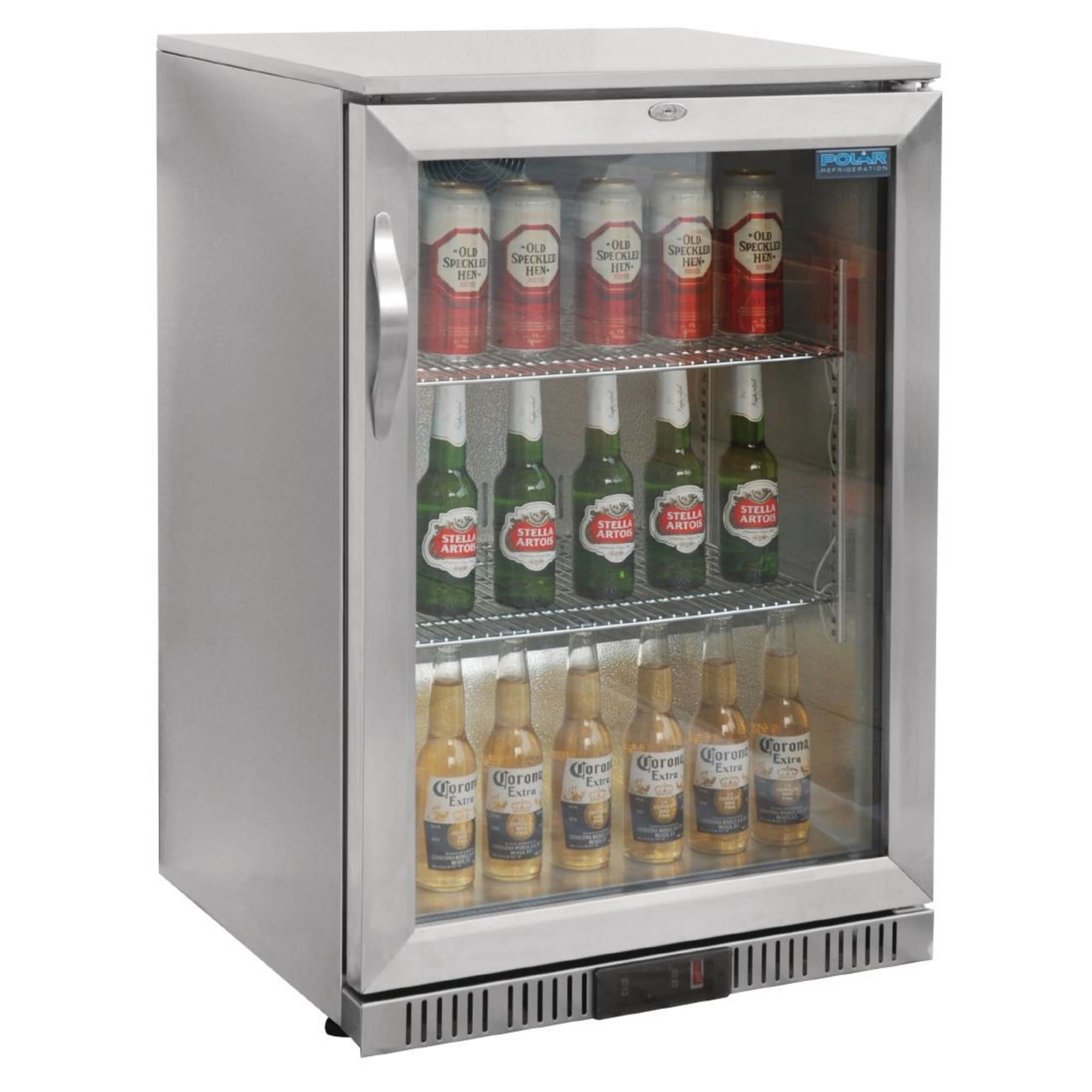 Picture of Polar G-Series Back Bar Cooler with Hinged Door Stainless Steel 138Ltr