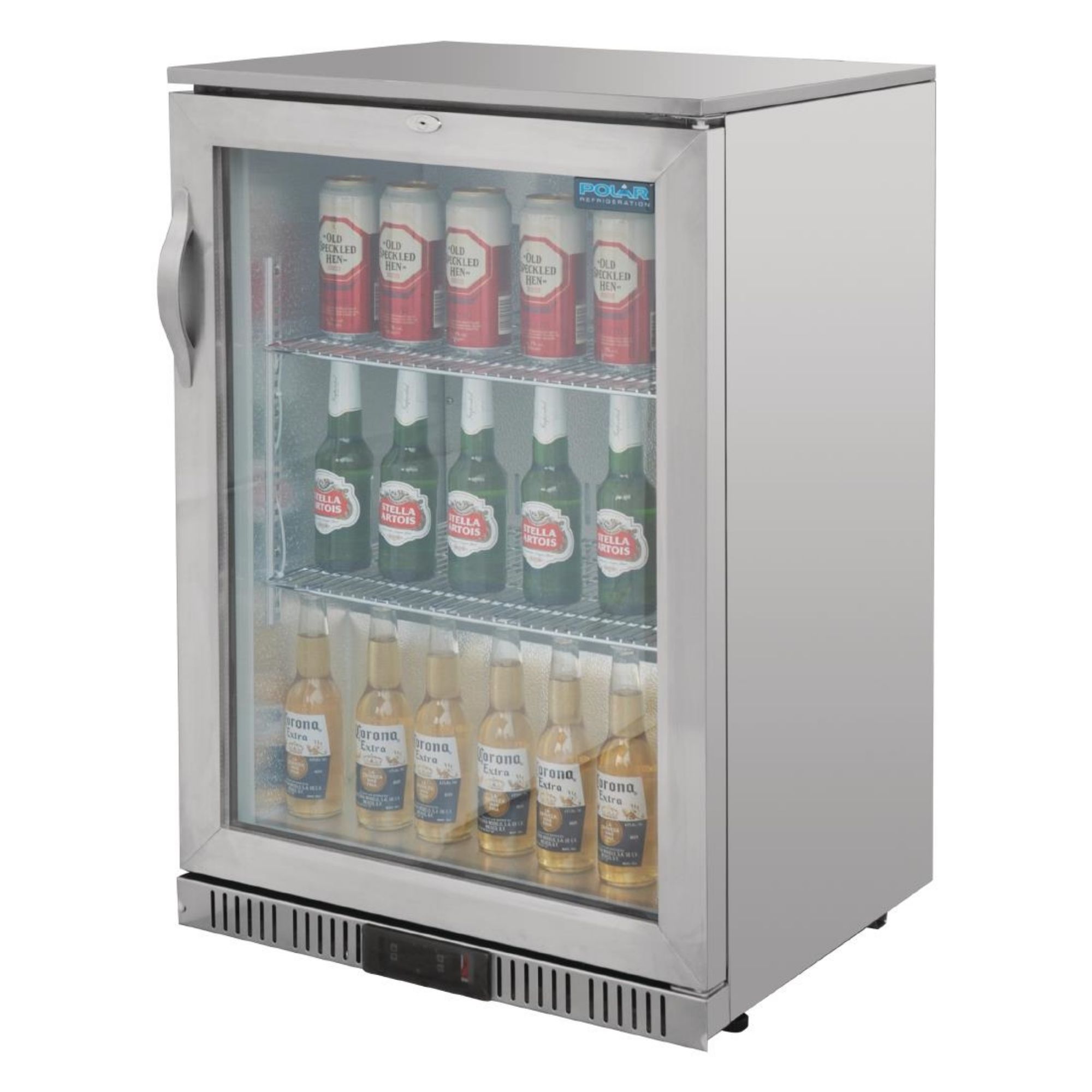 Picture of Polar G-Series Back Bar Cooler with Hinged Door Stainless Steel 138Ltr
