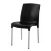 Picture of Stacking Bistro Side Chairs Black (Pack of 4)