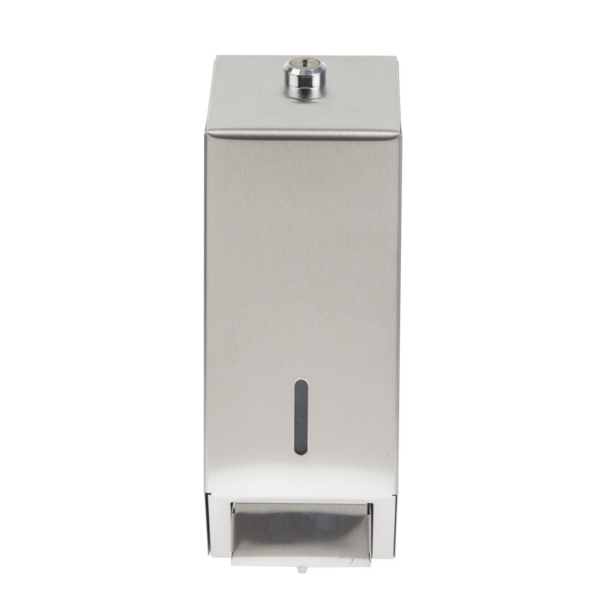 Picture of Jantex Stainless Steel Soap and Hand Sanitiser Dispenser 1 Litre