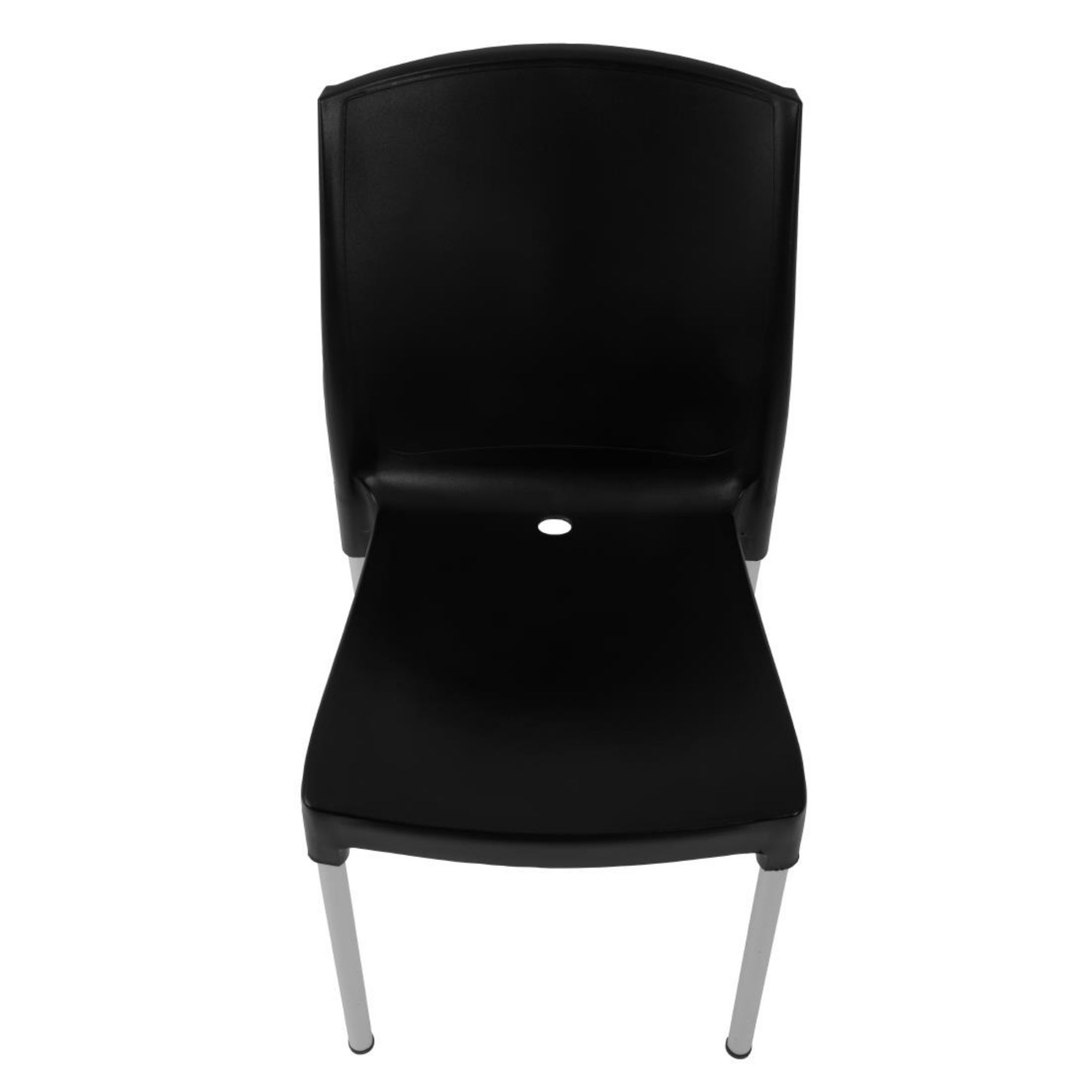 Picture of Stacking Bistro Side Chairs Black (Pack of 4)