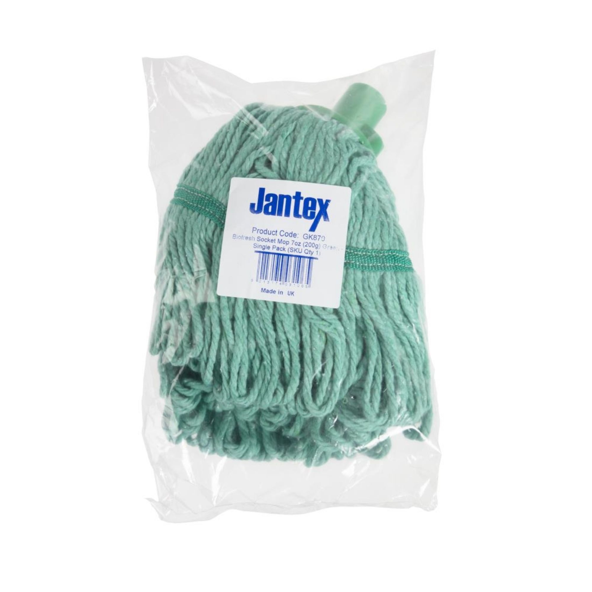 Picture of Jantex Bio Fresh Socket Mop Head Green