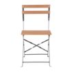 Picture of GJ766 - Bolero Faux Wood Bistro Chair (Pack 2)