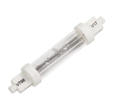 Picture of Jacketed Infrared Quartz Bulb R7 118mm 200W