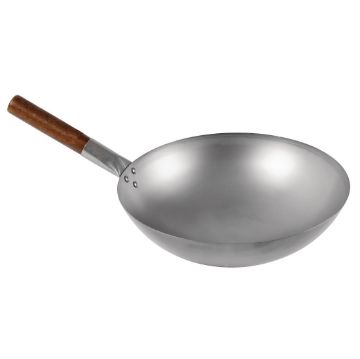 Picture of London Wok Round Bottom Wok 356mm