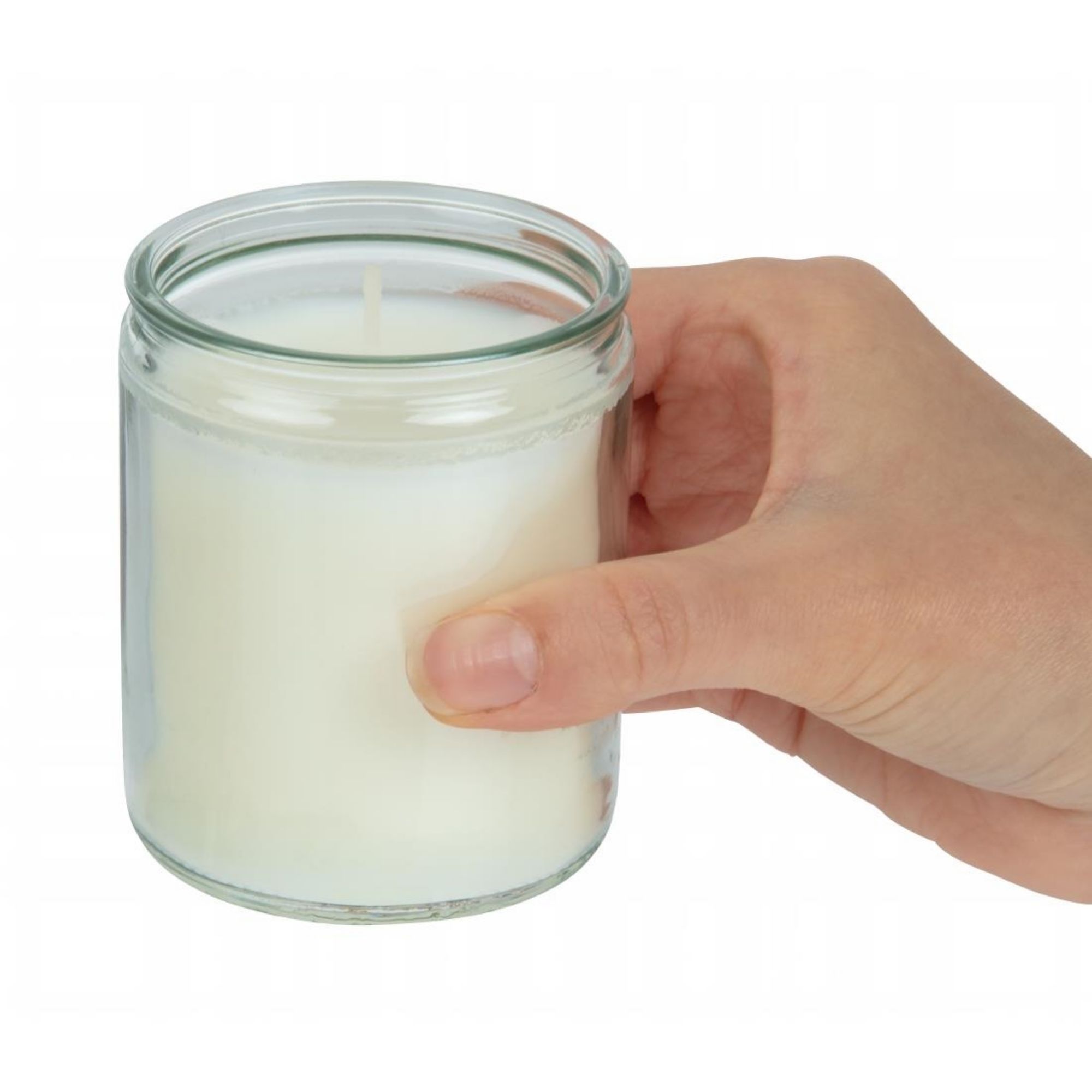 Picture of Star Light Clear Glass Candle Jars (Pack of 8)