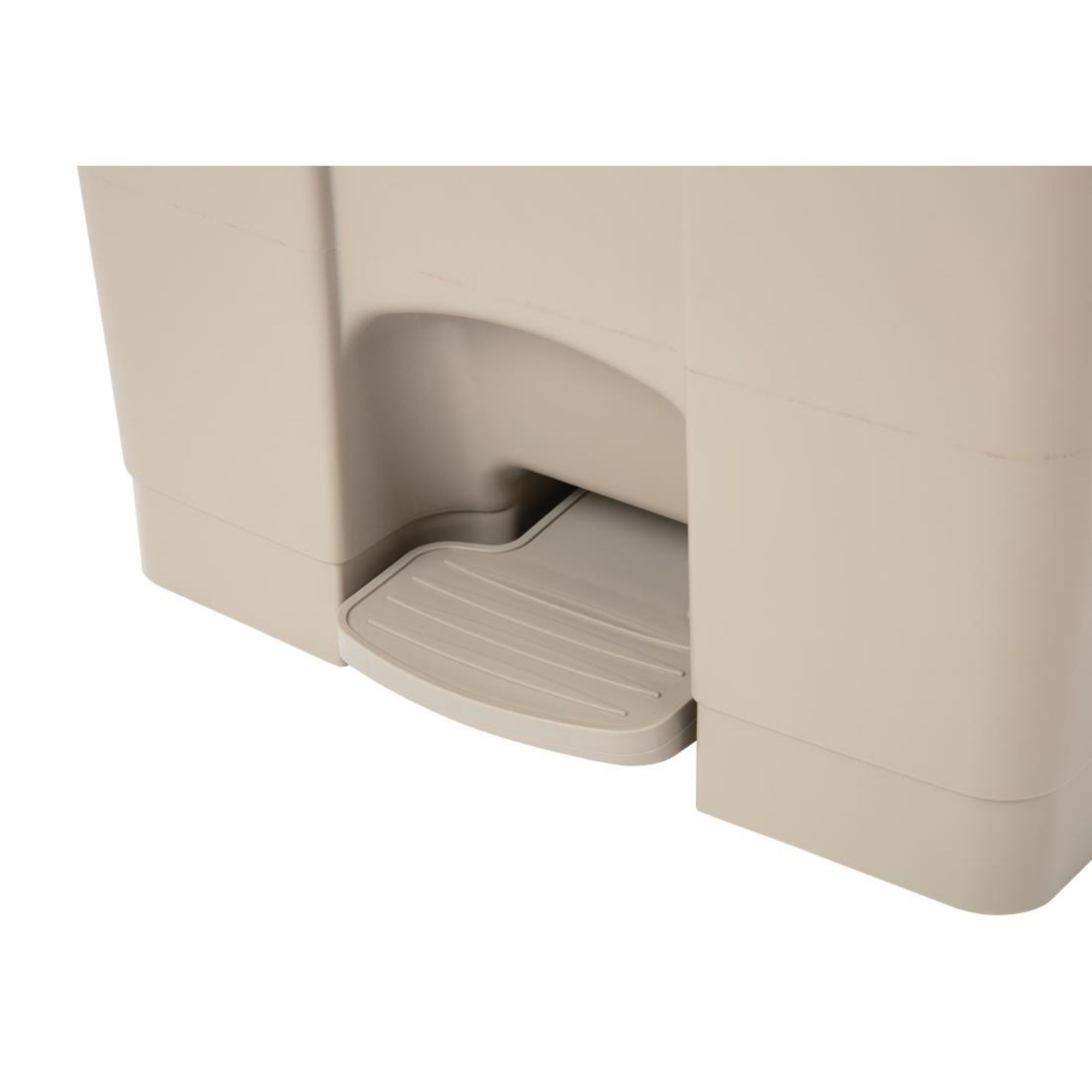 Picture of Jantex Kitchen Pedal Bin Beige 65Ltr