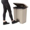 Picture of Jantex Kitchen Pedal Bin Beige 65Ltr