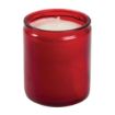 Picture of Bolsius Star Light Red Glass Candle Jars (8 pack)