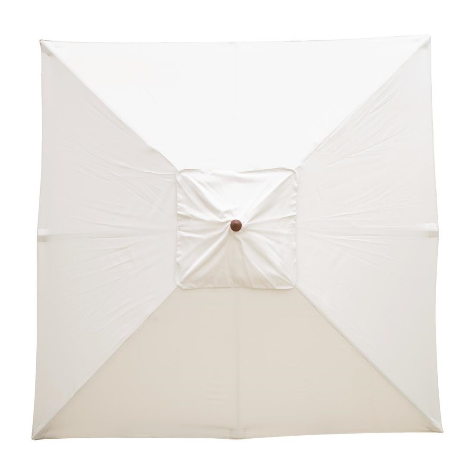 Picture of Bolero Square Pulley Parasol 2.5m Wide Cream