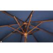Picture of Bolero Square Double Pulley Parasol 2.5m Diameter Navy Blue