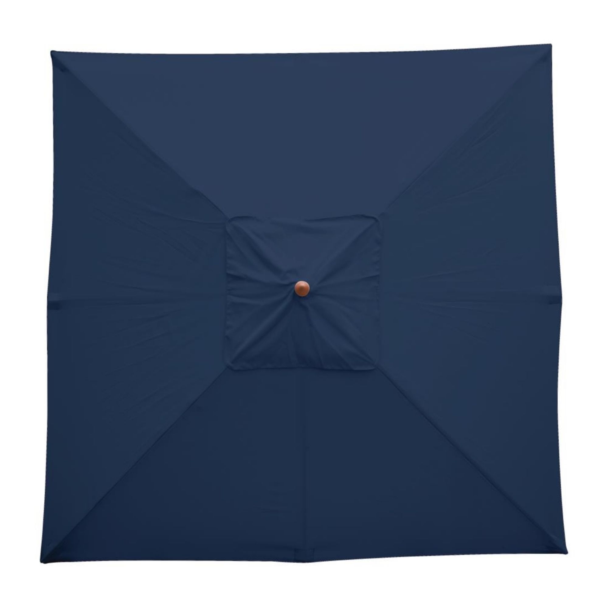 Picture of Bolero Square Double Pulley Parasol 2.5m Diameter Navy Blue