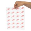 Picture of Burger Wrapping Paper Sheets Red 245 x 300mm (1000 pack)