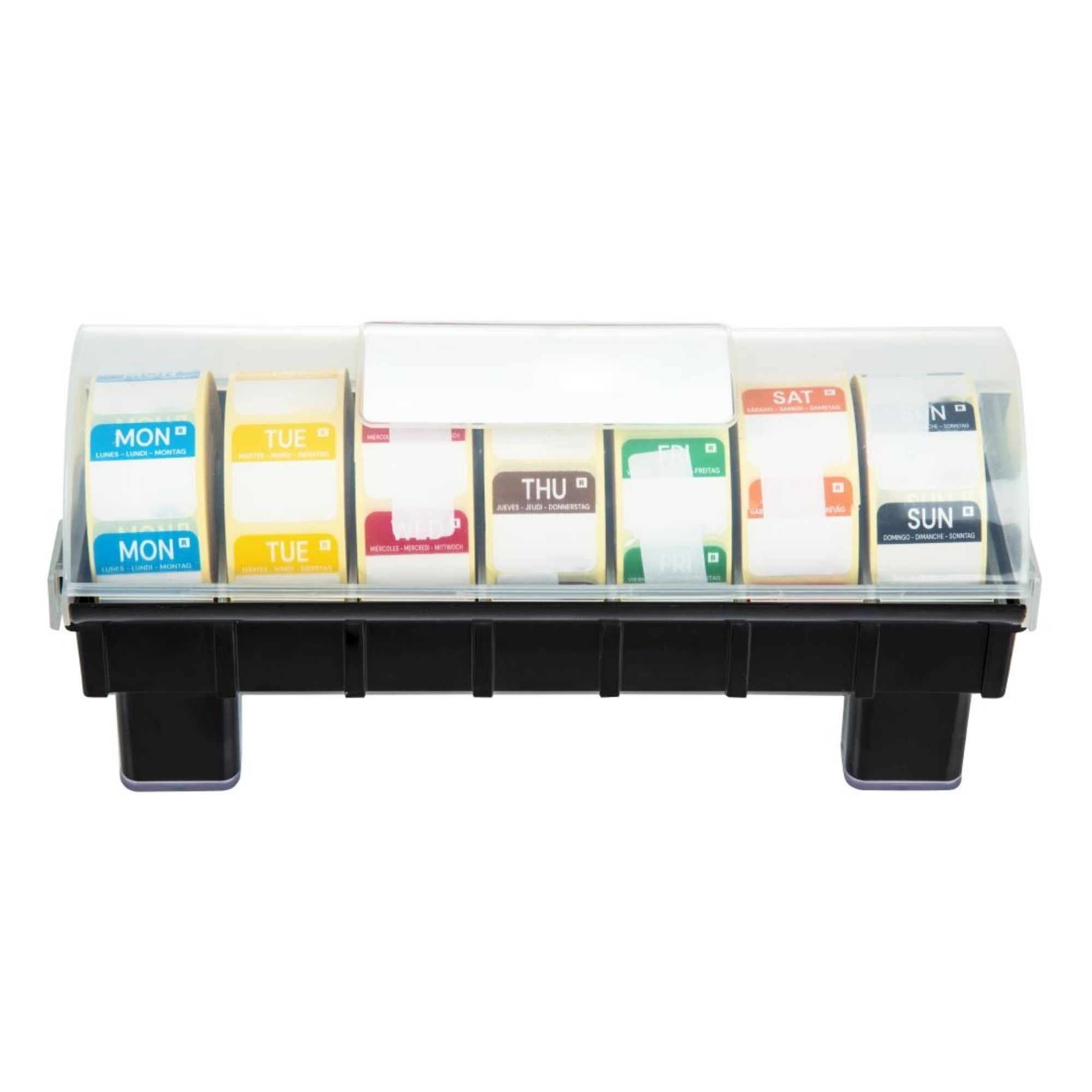 Picture of Hygiplas Removable Colour Coded Food Labels with 1" Dispenser