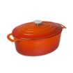 Picture of Vogue Orange Oval Casserole Dish 6Ltr
