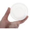 Picture of Vegware Compostable Hot Food Pot Flat Lids 170ml / 6oz and 230ml / 8oz