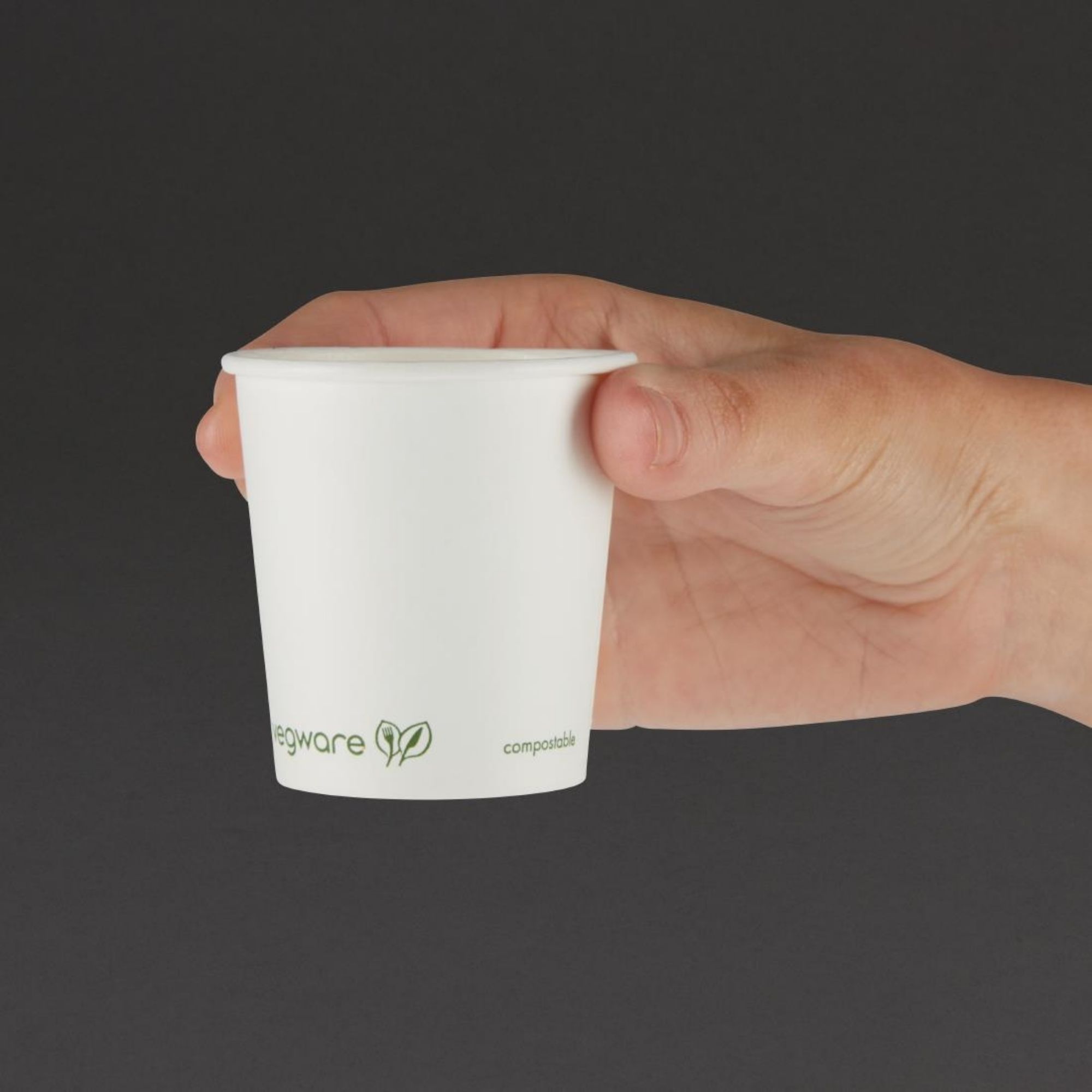 Picture of Vegware Compostable Espresso Cups Single Wall 114ml / 4oz (Pack of 1000)