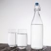 Picture of Olympia Glass Water Bottles 1Ltr (Pack of 6)
