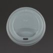 Picture of Vegware Compostable Lids for 340ml & 455ml Coffee Cups (1000 pack)