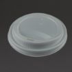 Picture of Vegware Compostable Lids for 340ml & 455ml Coffee Cups (1000 pack)